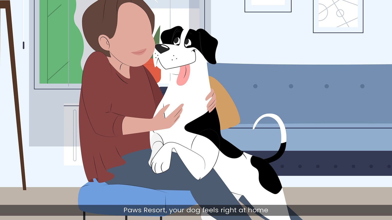 Pawsitive Paws storyboard frame 4