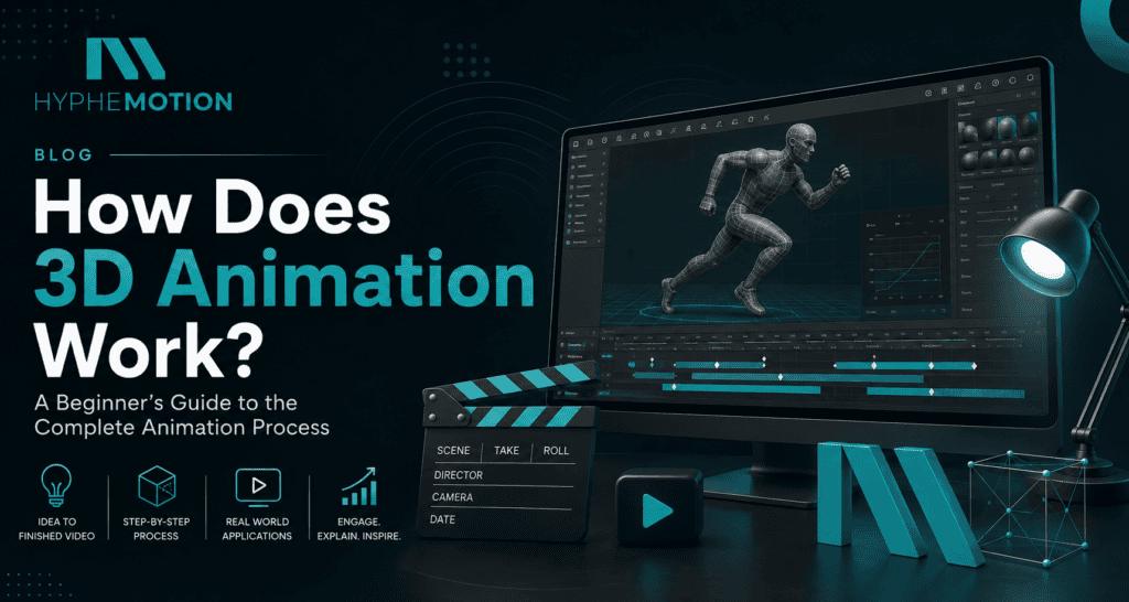 How Does 3D Animation Work? A Beginner's Guide to the Complete Animation Process